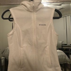 White Columbia Vest